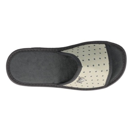 Inblu women's shoes 155D104 beige grey 5