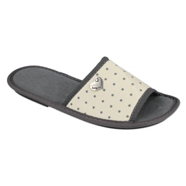 Inblu women's shoes 155D104 beige grey 3