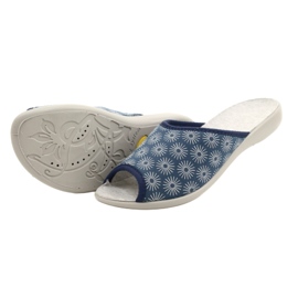 Befado women's shoes pu 254D142 blue grey 6