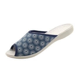 Befado women's shoes pu 254D142 blue grey 7