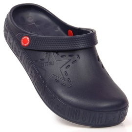 Big Star II375002 flip-flops, navy blue 1