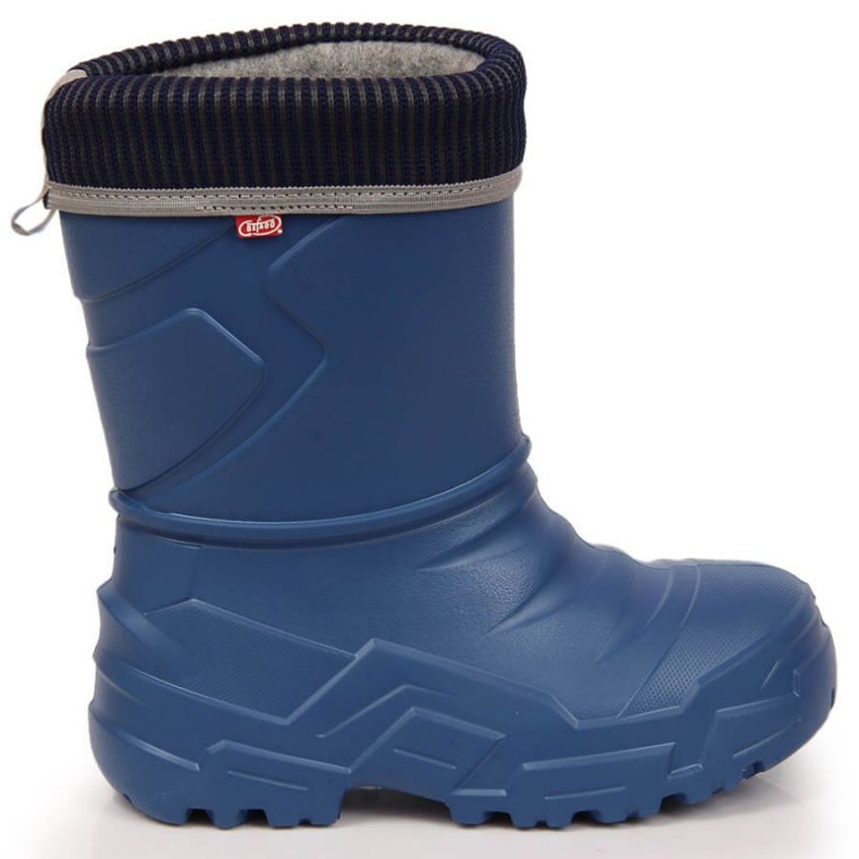 Galoshes with removable warmer Befado Jr BEF21F navy blue 1