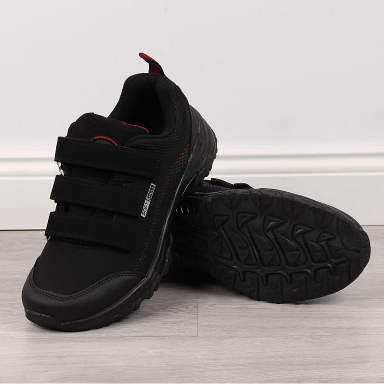 American Club W AM838A Velcro Trekking shoes black-red 1 American Club W AM838A Velcro Trekking shoes black-red 1