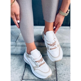 Ekani Beige trainers 1
