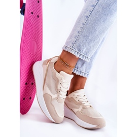 PG1 Classic Women's Sneakers Beige Salema 2