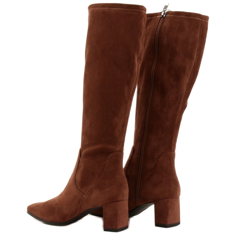 Women's boots Caprice 25517-29 Dk cognac strech brown 3 Women's boots Caprice 25517-29 Dk cognac strech brown 3