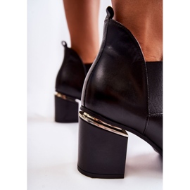 Leather Boots On High Heel Laura Messi 2506 Black 1 Leather Boots On High Heel Laura Messi 2506 Black 1