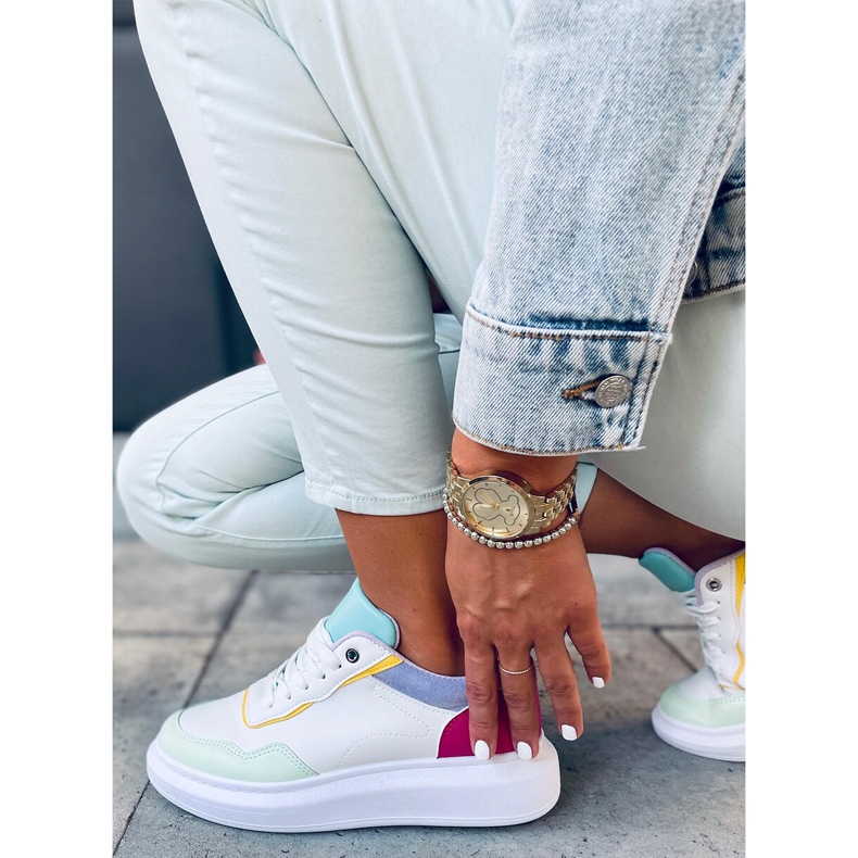 Dory Purple women's sports shoes white multicolored 1