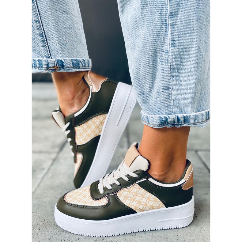 Glovi Green women's sports shoes 1