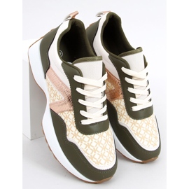 Akira Green Trainers beige 2