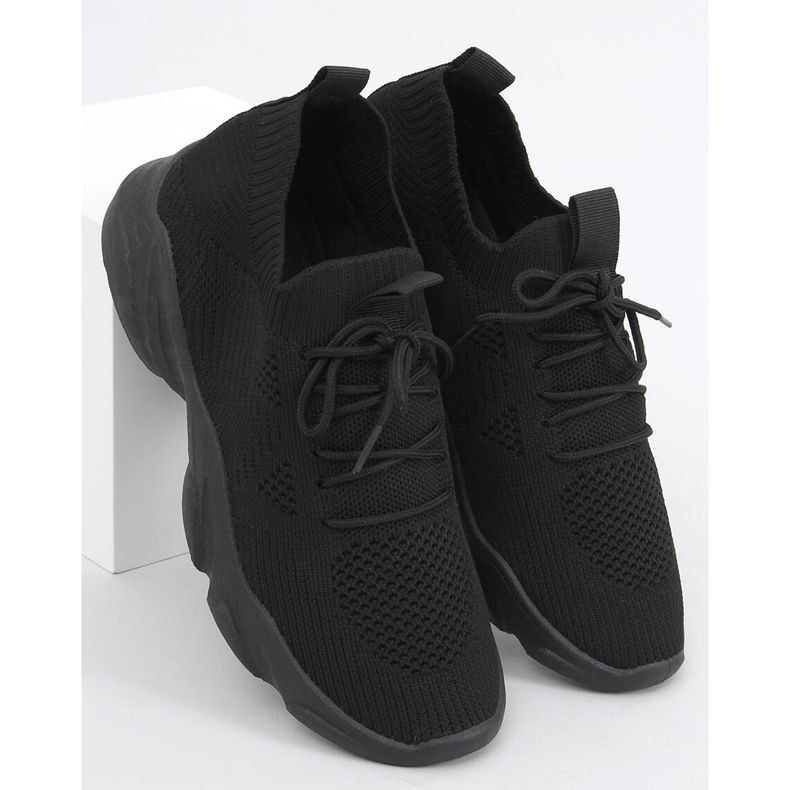 Zoila Black socks sports shoes 1