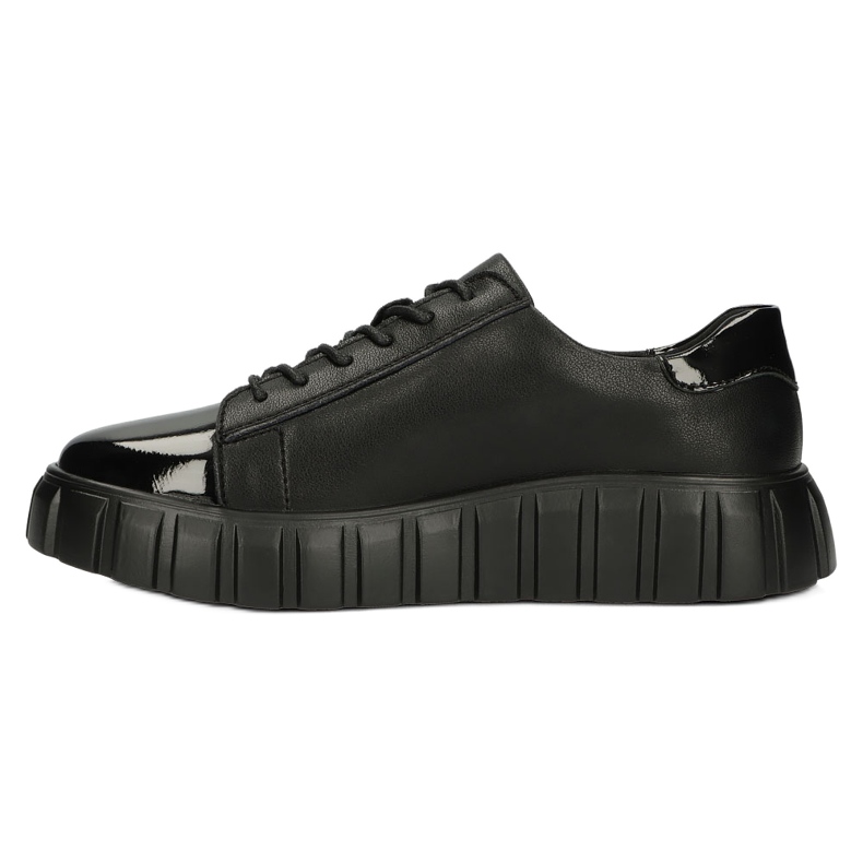 Leather sneakers Filippo DP4138 black 4