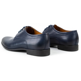 Kampol Men's formal shoes 334/54 navy blue 4