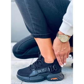 Hiral Black socks sports shoes 1