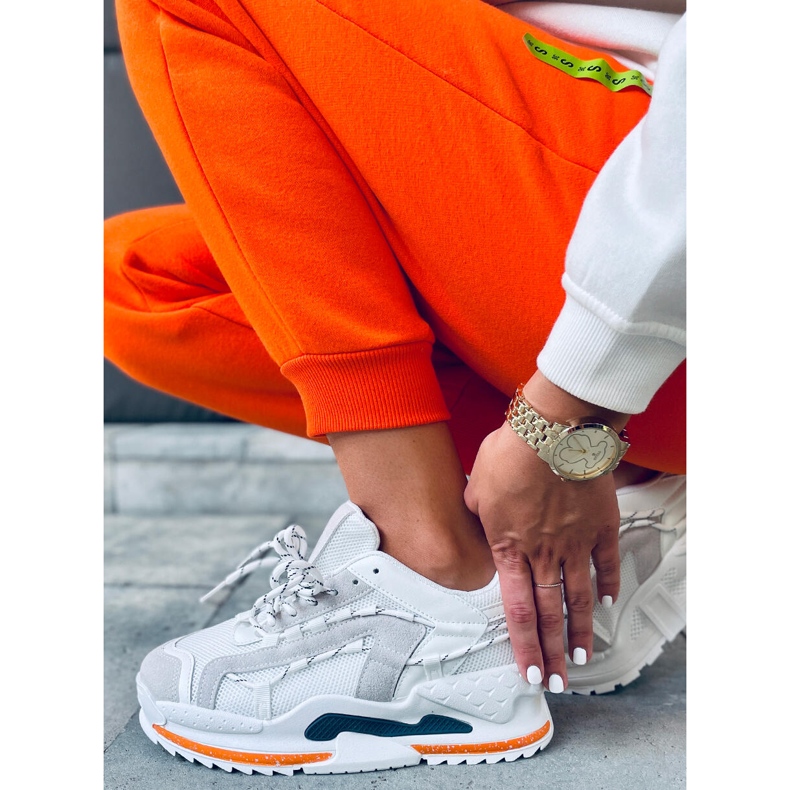 Kina White women's sports shoes 1