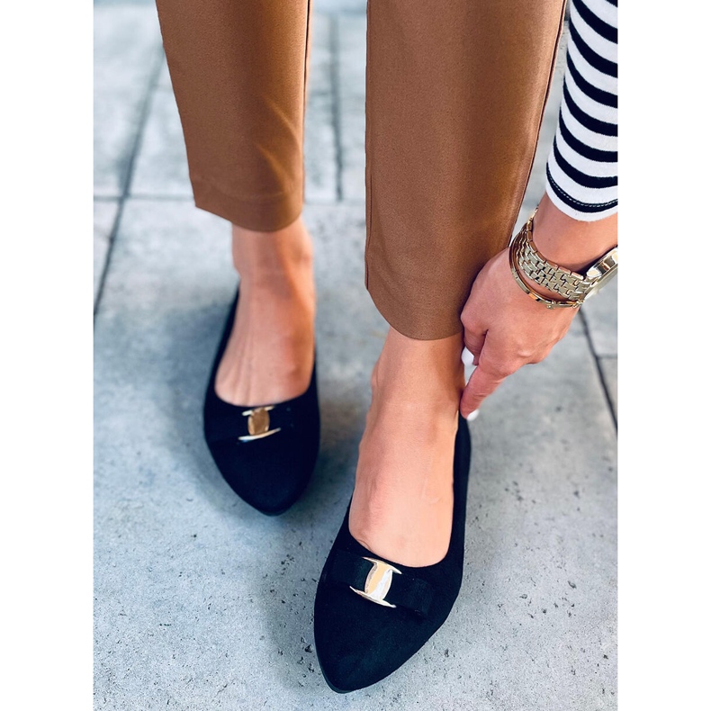 Janya Black women's ballerinas 1 Janya Black women's ballerinas 1