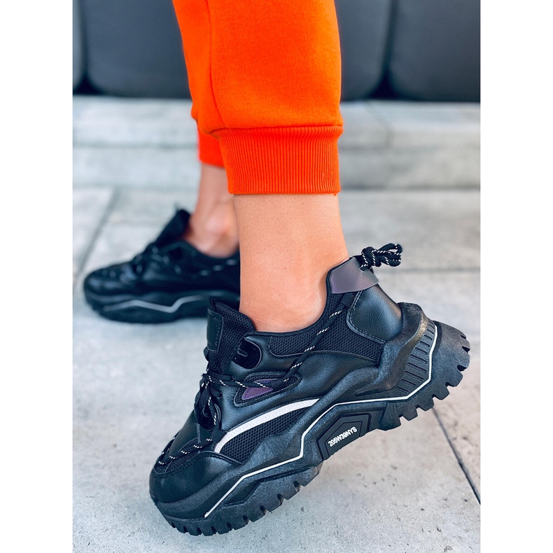 Berta Black trainers 1