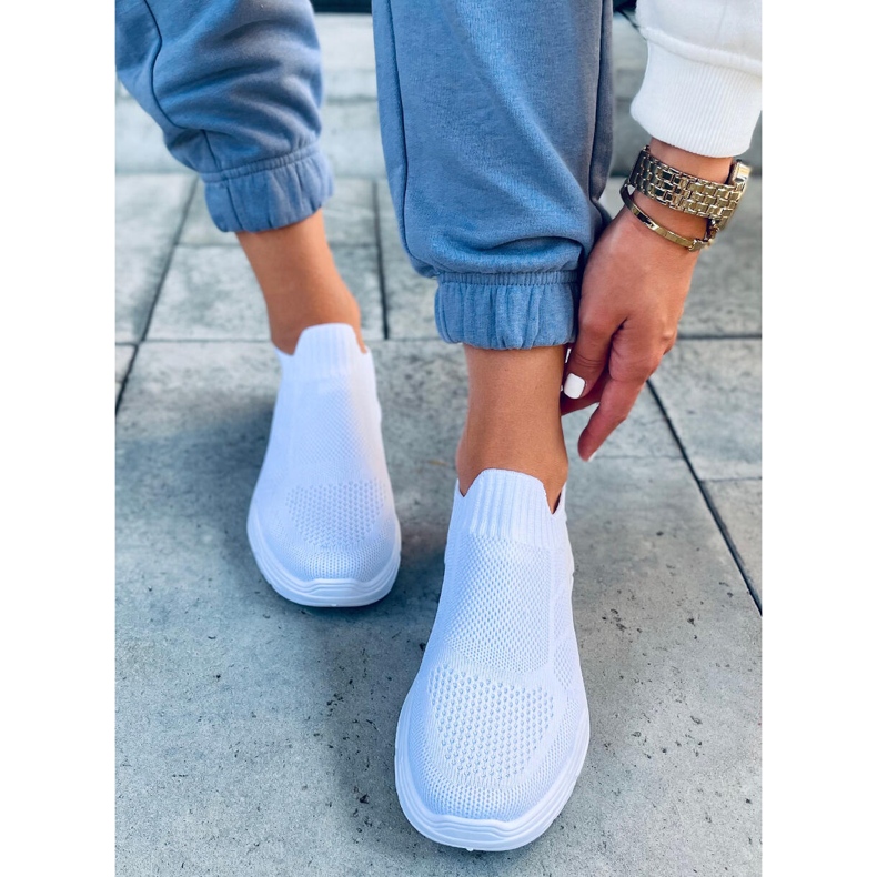 Vien White socks sports shoes 1