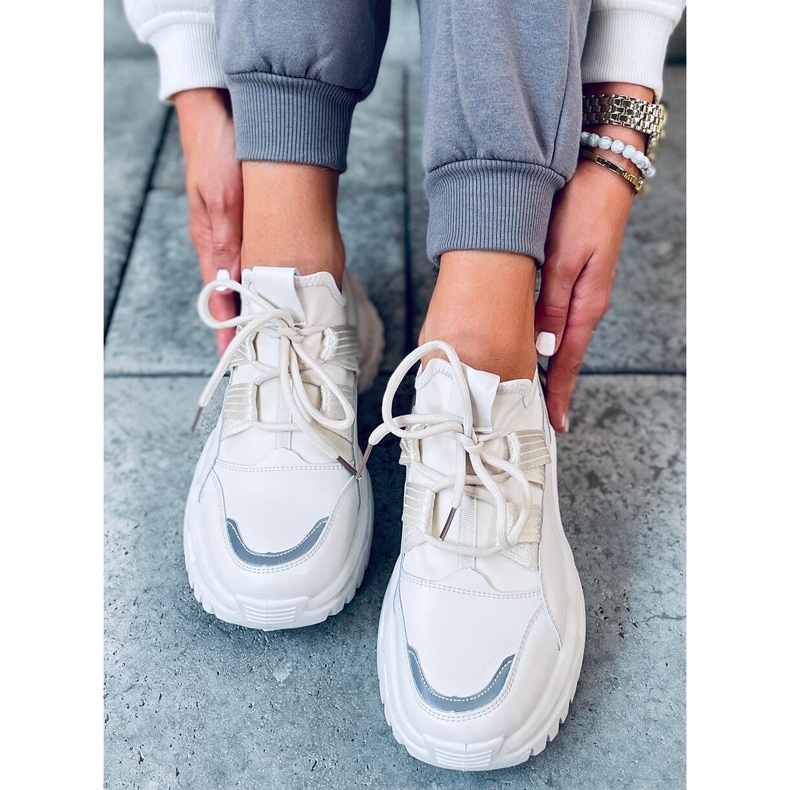 Aston Beige Trainers 1