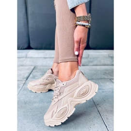 Janna Khaki trainers beige 1