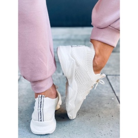Fresto Beige sock sports shoes 1
