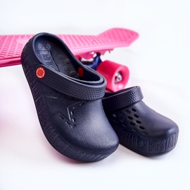 Children's Light Slippers Kroks Big Star II375002 Navy blue 2
