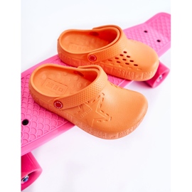 Children's Light Slippers Kroks Big Star II375008 Orange 2