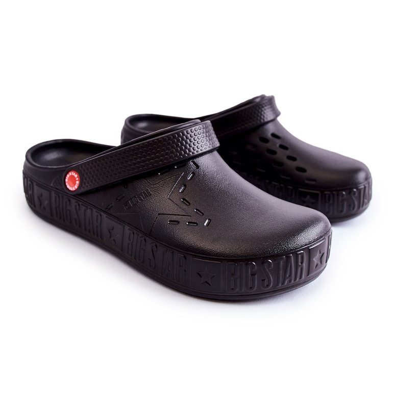 Men's Light Slippers Kroks Big Star II175001 Black 1 Men's Light Slippers Kroks Big Star II175001 Black 1