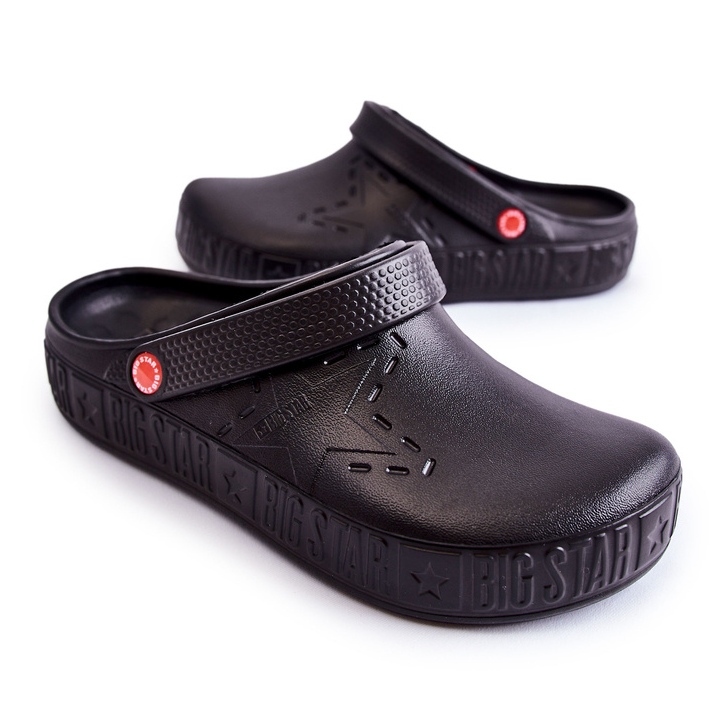 Men's Light Slippers Kroks Big Star II175001 Black 2 Men's Light Slippers Kroks Big Star II175001 Black 2