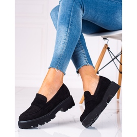 Black suede shoes Shelovet 1
