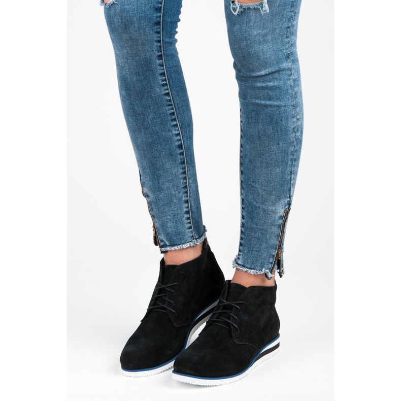 Vinceza Leather ankle boots black 2