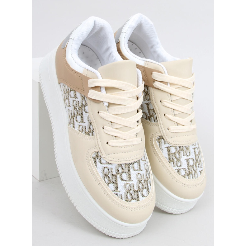 Hiver Beige women's sports shoes 2