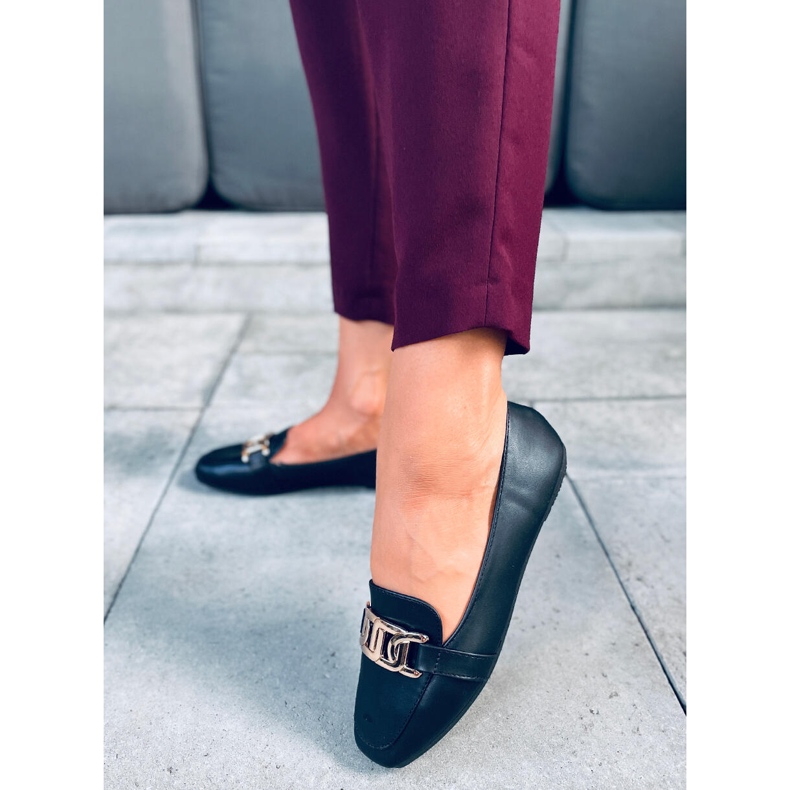 Lidia Black women's loafers 1