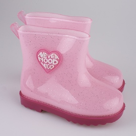 Galoshes for girls Shelovet pink 1 Galoshes for girls Shelovet pink 1