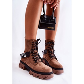 PS1 Suede High Boots With Brown Danity Warming 1