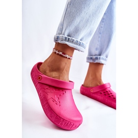 Women's Light Slippers Kroks Big Star II275007 Fuchsia pink 2 Women's Light Slippers Kroks Big Star II275007 Fuchsia pink 2