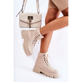 Women's Boots Warm Light Beige Flavin Boots 2