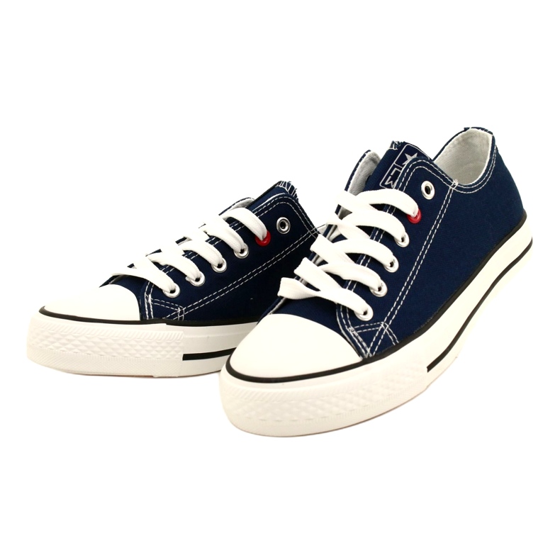 News Youth sneakers tied navy blue 8sp30-4723 4 News Youth sneakers tied navy blue 8sp30-4723 4