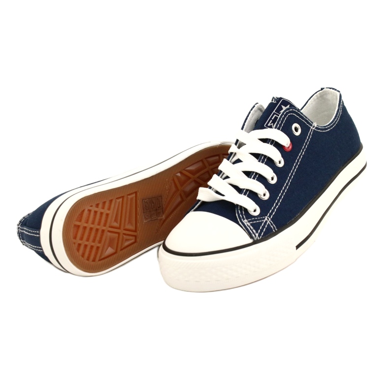 News Youth sneakers tied navy blue 8sp30-4723 5 News Youth sneakers tied navy blue 8sp30-4723 5