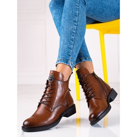 Brown women's Vinceza sneakers 1