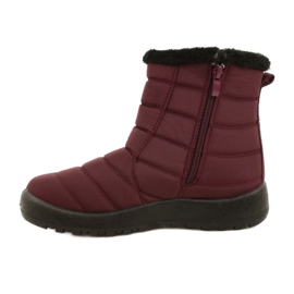 Evento Women's snow boots Water resistant burgundy red 1 Evento Women's snow boots Water resistant burgundy red 1