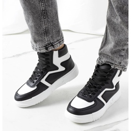 Black Rosed ankle sneakers 2 Black Rosed ankle sneakers 2