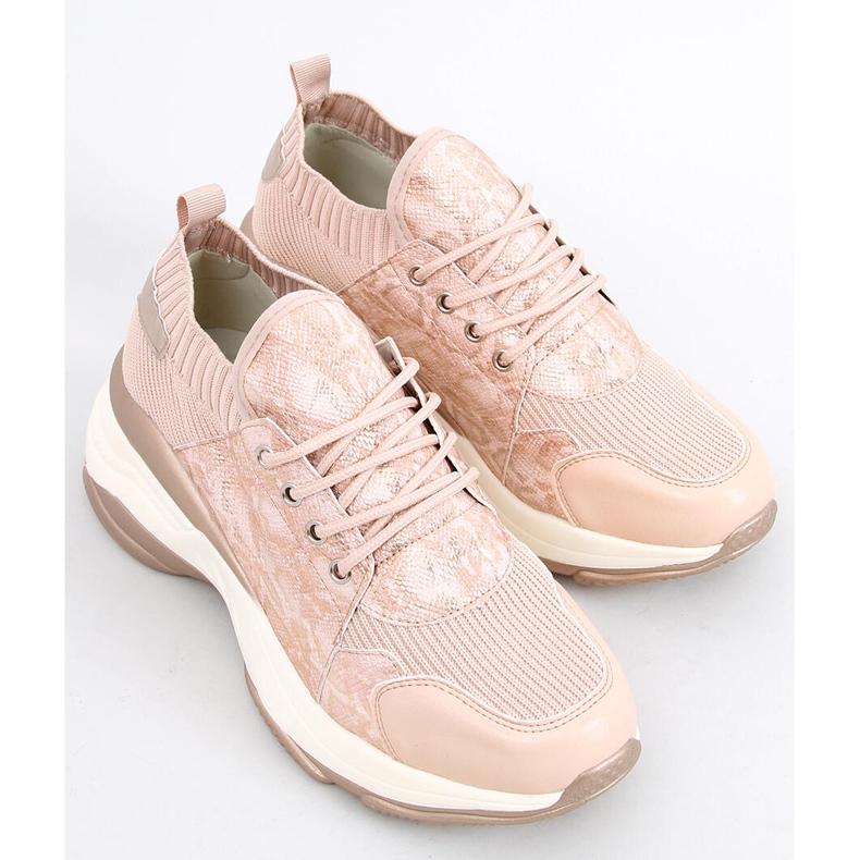 Judit Champagne Trainers pink 2