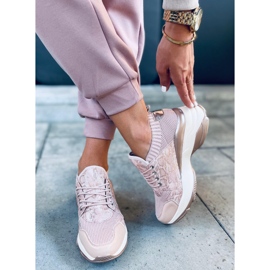 Judit Champagne Trainers pink 1