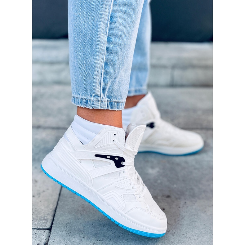 Pall White high-top trainers multicolored 1