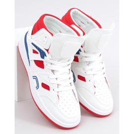 Pall White Red high-top sneakers 2