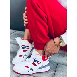 Pall White Red high-top sneakers 1
