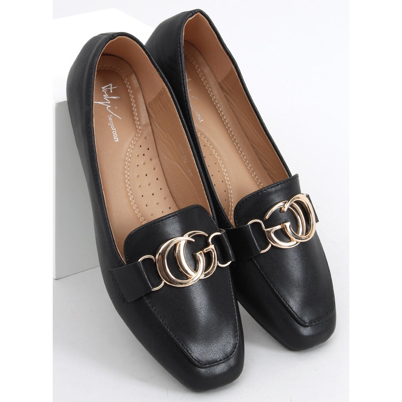 Elisa Black women's loafers 2 Elisa Black women's loafers 2