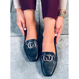 Elisa Black women's loafers 1