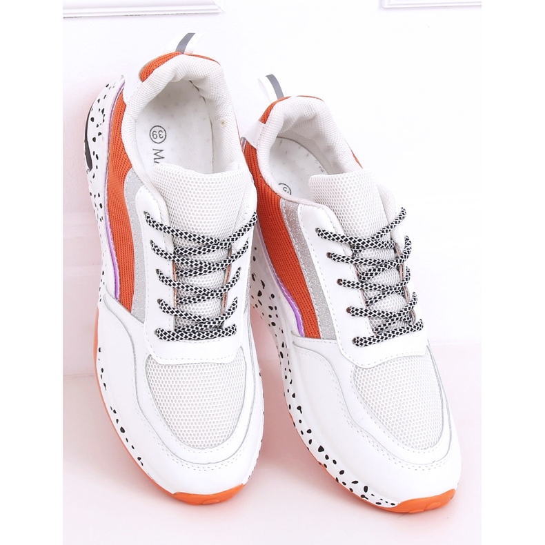 Milano Orange women's sports shoes white multicolored 1 Milano Orange women's sports shoes white multicolored 1